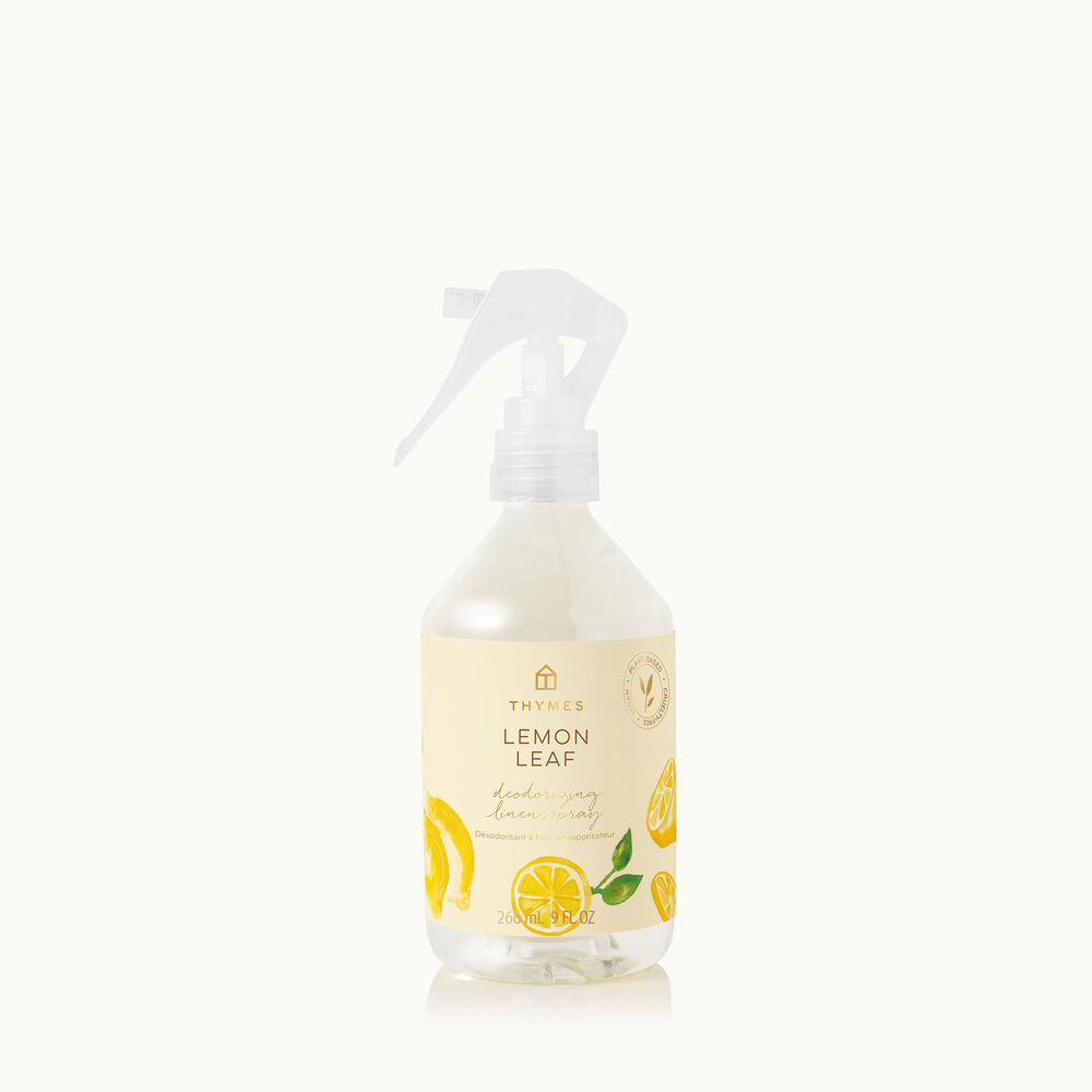 Thymes Lemon Leaf Linen Spray to Freshen Fabric and Closets image number 0